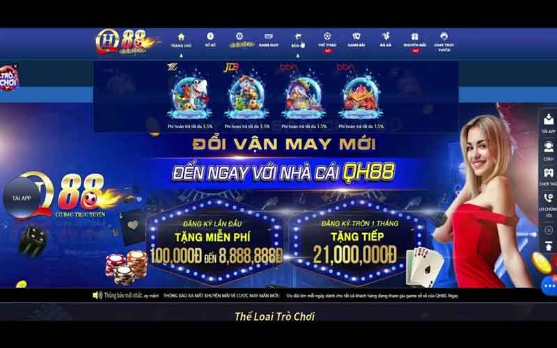 Giới Thiệu Về Nhà Cái QH88 