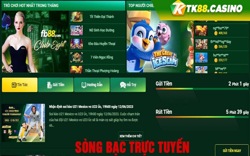 Sòng bạc trực tuyến 