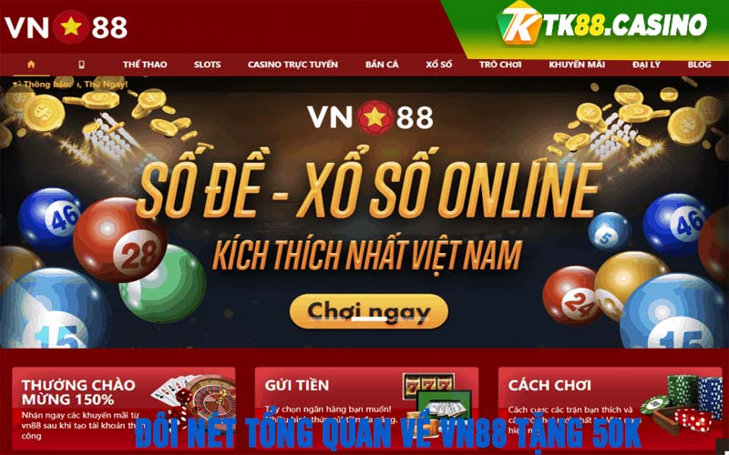 Đôi nét tổng quan về VN88 tặng 50k 